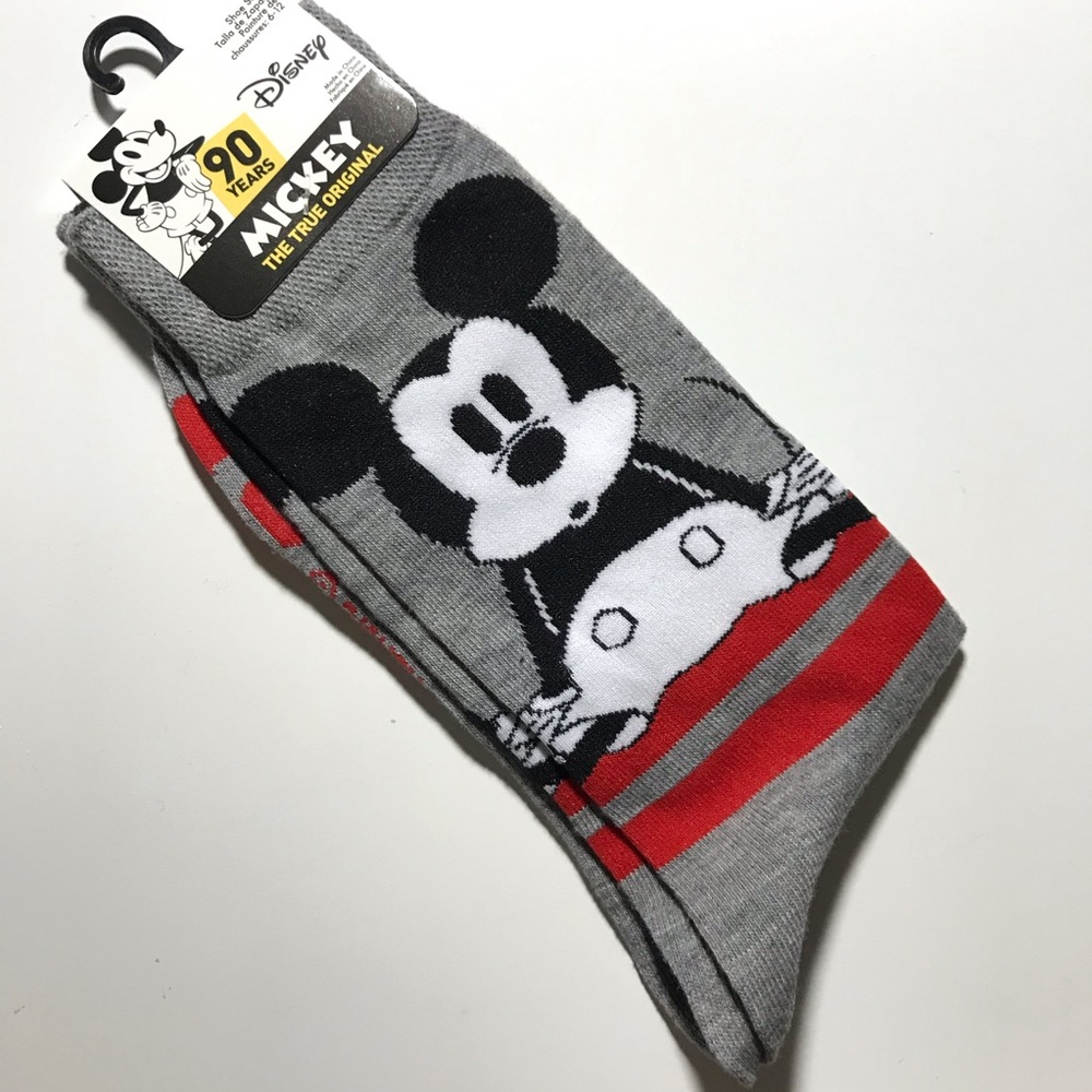 DISNEY classic Mickey Mouse crew socks